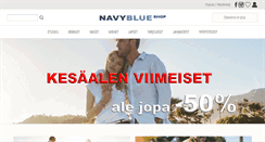 Desktop Screenshot of navyblue.fi